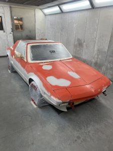 Corrosion repairs to Fiat X19