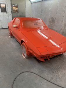 Fiat X19 painted.